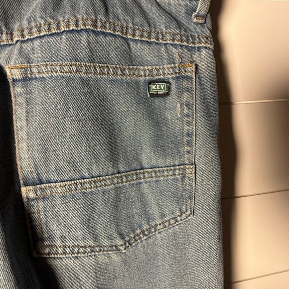 Key Straight Leg Men's Jeans Denim 38x32 -Vintage - Picture 4 of 7